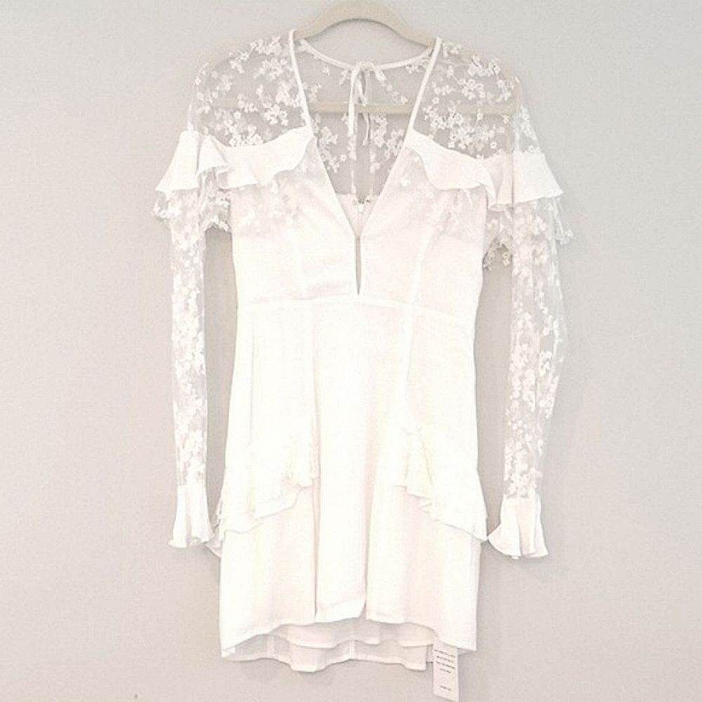 🍒NWT🍒 FL&L ROSEBUD MINI DRESS - Picture 5 of 8
